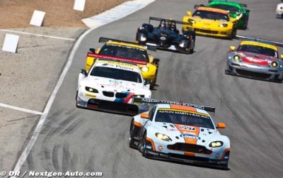 Aston Martin Racing quelque peu mécontent à Laguna Seca