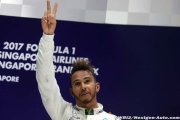 Abandon de Vettel, pluie… Hamilton se dit béni
