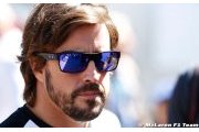 Alonso veut revoir les règles sportives de la F1