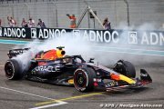 Verstappen : Une fin de saison 'émouvante' dans la RB19 qui lui a 'tant donné'