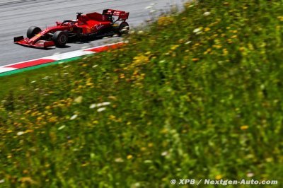 Les pilotes Ferrari gardent confiance malgré des temps médiocres