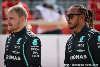 Bottas has ’no chance’ of beating Hamilton