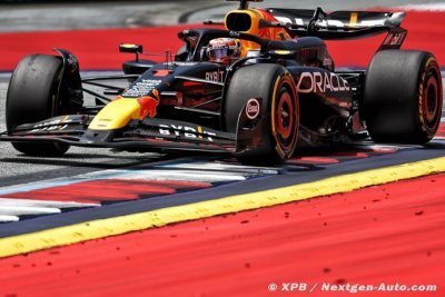 Verstappen&nbsp;: ’Un bon début de week-end’ et une ’très bonne’ RB20