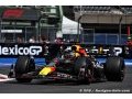 Verstappen : 'Des choses à améliorer' mais un vendredi 'positif'