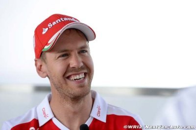 Vettel a apprécié ses premiers essais avec les pneus 2017