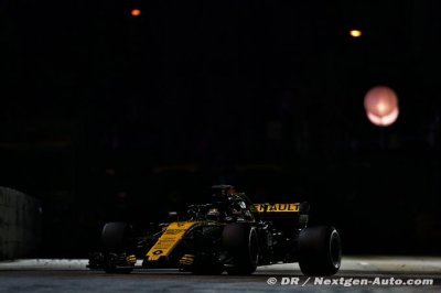 Hülkenberg a atteint la Q3 pour Renault à Singapour