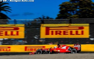 Race - Australian GP report: Ferrari
