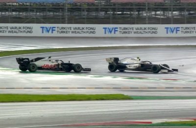 Latifi explique son accrochage avec Grosjean et assume son erreur