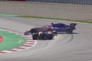 Norris et Stroll se rejettent la faute après leur accrochage