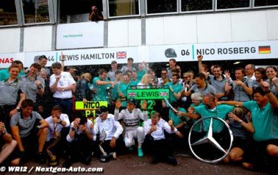 Un titre constructeurs amplement mérité pour Mercedes