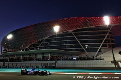Alpine F1 se place dans le top 10 des Libres 2 d’Abu Dhabi