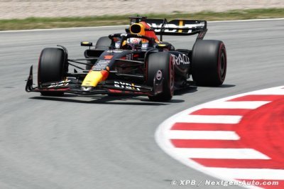 Spain, FP1: Verstappen quickest ahead of Pérez and Ocon