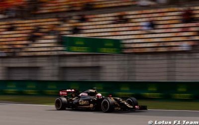 Race - Chinese GP report: Lotus Mercedes