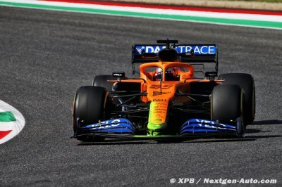 McLaren test Mercedes-like nose at Mugello