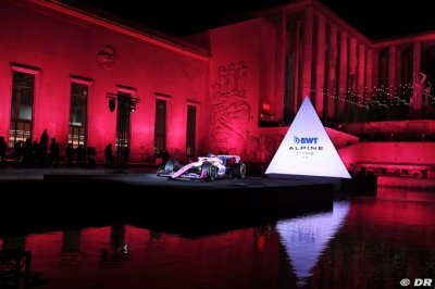 Alpine annonce la date de lancement de sa F1 2023