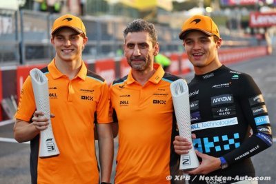 Le double podium est ’une étape importante’ pour McLaren F1