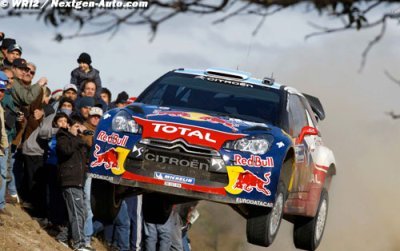 Loeb au premier rang du shakedown