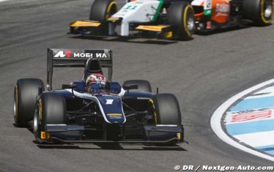 Evans hangs on to win dramatic 200th GP2 Race