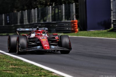 Ferrari&nbsp;: Vasseur retrouve le sourire après un vendredi enfin réussi