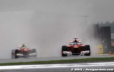 Torrential rain delays qualifying at Silverstone