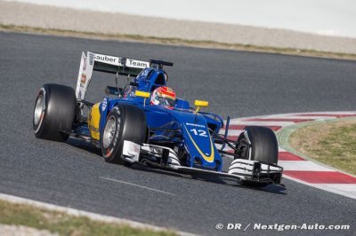 Felipe Nasr réussit une simulation de course avec la Sauber C35