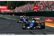 Sauber : Avec Haas et Manor, il sera difficile de marquer en 2016