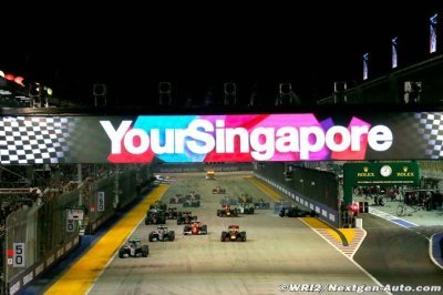 Le programme TV du Grand Prix de Singapour