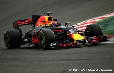 Verstappen&nbsp;: Les essais sont faits pour tester les pièces