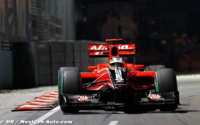 Singapore 2011 - GP Preview - Virgin Cosworth
