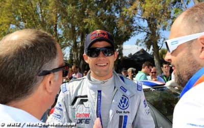 Ogier takes his Polo jumping in Finland