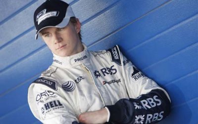 Nico Hulkenberg trains in Qatar