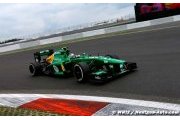 Les Caterham semblent reprendre le dessus sur les Marussia