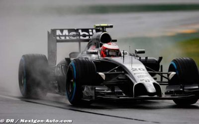 Jan Magnussen en Malaisie pour encourager son fils