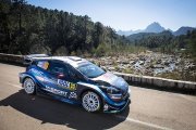 Tour de Corse, vendredi : Elfyn Evans leader malgré une frayeur