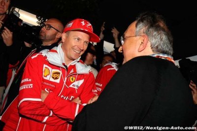 Marchionne veut réussir à relancer Räikkönen chez Ferrari