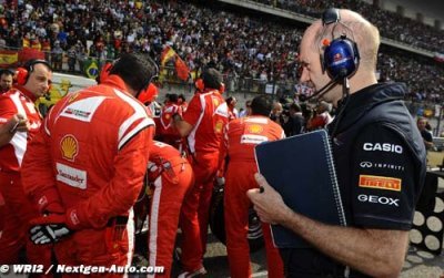 Newey n’appréciait pas les liens entre Ferrari et la FIA
