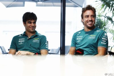 Alonso se dit ’surpris’ par le niveau d’engagement et de motivation de Stroll