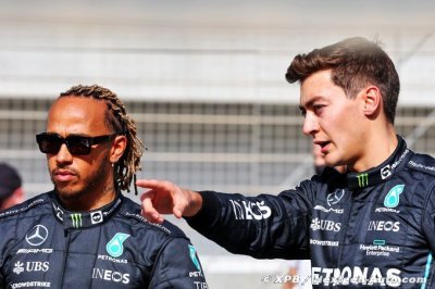 Mercedes F1 veut ’maintenir la relation’ entre Hamilton et Russell