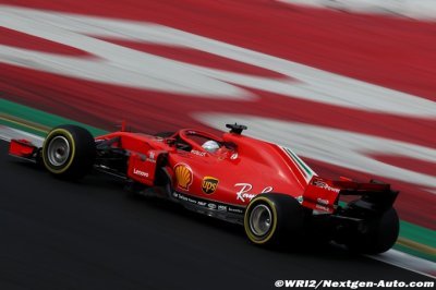 Barcelone I, jour 2&nbsp;: Vettel s’approche de la pole position 2017
