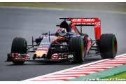 Verstappen et Sainz ralentis par la pluie