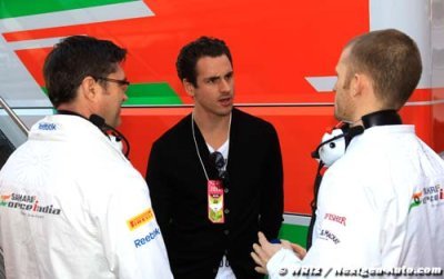 Sutil n’est pas nerveux avant son test du jour