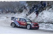Des MINI Prodrive au garage pendant le Monte Carlo