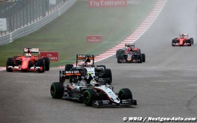 Top 5 pour Perez, abandon pour Hulkenberg
