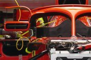 Ferrari innove avec les rétroviseurs montés sur le halo