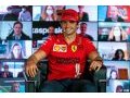 Sainz ne s'attend pas à être à son top-niveau dès Bahreïn avec Ferrari