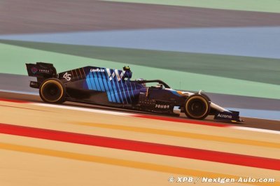 Williams F1&nbsp;: Une journée productive malgré la tempête de sable 