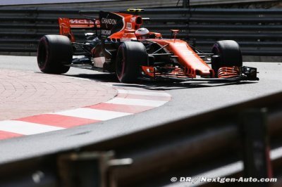 Vandoorne était dans les points avant sa sortie de route