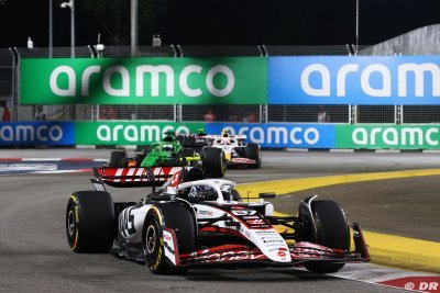 Haas F1 a eu ’beaucoup de travail’ pour terminer neuvième à Singapour