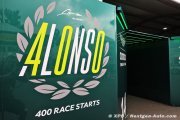 Alonso 'unwell' for 400th grand prix