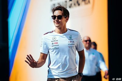 Russell a ressenti un impact cardiaque avec la fatigue des déplacements